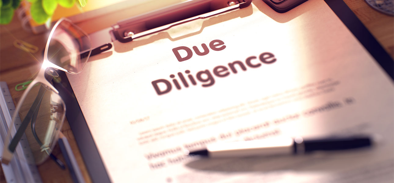 Due diligence checks on all Publishers